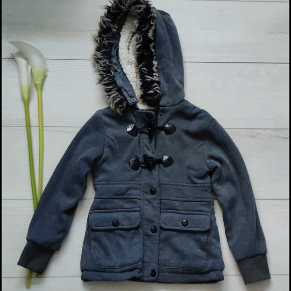 Me Jane Other - Bb) *💖 2/$15 or 4/$25, Me Jane, hooded,jacket with lining and faux fur